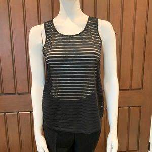 Sam Edelman sheer stripe tank